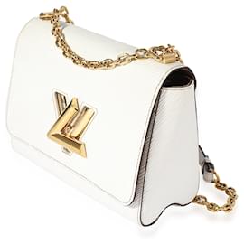 Louis Vuitton-Louis Vuitton White Epi Twist Mm -White