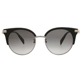 Alexander McQueen Round/Oval Sunglasses Black