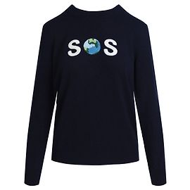 Stella Mc Cartney Stella McCartney SOS-Kaschmirpullover Blau