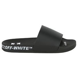 Off White Off-White Industrial Belt Slides Black