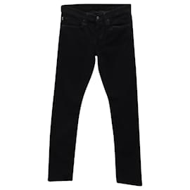 Tom Ford-Tom Ford Corduroy Slim Fit Jeans in Black Cotton -Black