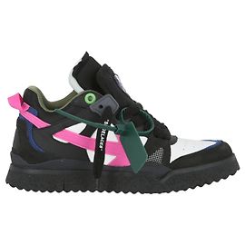 Off White Off-White Sponge Mid-Top Sneakers Black