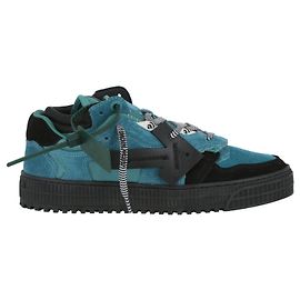 Off White Baskets en daim blanc cassé Floating Arrow Multicolore