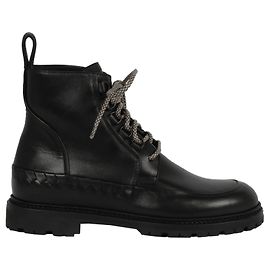 Stivaletto Bottega Veneta con punta arrotondata Nero