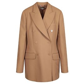 Stella Mc Cartney Stella McCartney Oversized-Blazer mit gefütterter Brust Braun