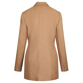 Stella Mc Cartney-Stella McCartney Oversized-Double Breasted Blazer-Brown
