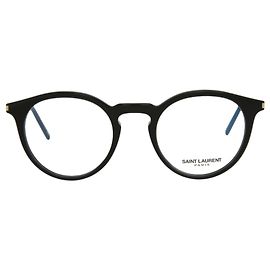 Saint Laurent Round-Frame Acetate Optical Frames Black