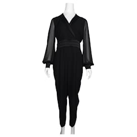 Hobbs-Elegant Black Jumpsuit-Black