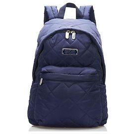 marc jacobs Sac à dos en nylon matelassé bleu Bleu