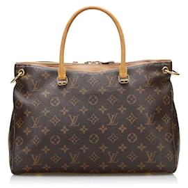 Louis Vuitton-louis vuitton Monogram Pallas MM brown-Brown