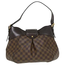 Louis Vuitton-LOUIS VUITTON Damier Ebene Sistina MM Shoulder Bag N41541 LV Auth bs3298-Other