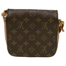 Louis Vuitton-LOUIS VUITTON Monogram Cartouchiere PM Shoulder Bag M51254 LV Auth rd3897-Monogram
