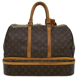 Louis Vuitton-LOUIS VUITTON Monogram Sac Sports Boston Bag M41444 LV Auth Pt5195-Andere