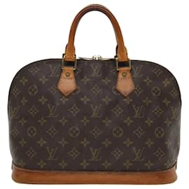 Louis Vuitton-Bolso de mano Alma con monograma LOUIS VUITTON M51130 LV Auth rd3702-Otro