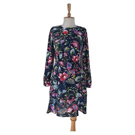 J.Crew Floral Dress Polyester Multiple colors