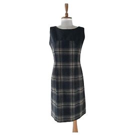 Robe Weekend Max Mara en laine grise Multicolore Gris