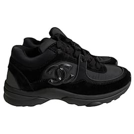 Chanel-Sneakers-Black