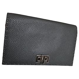 Fendi Purses, wallets, cases Grey