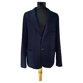 Lemaire-Blazers Jackets-Blue,Navy blue