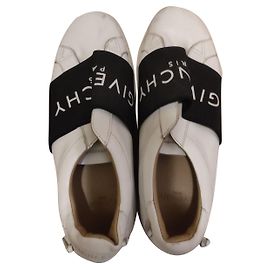 Givenchy Sneaker aus weißem Leder 38 Weiß