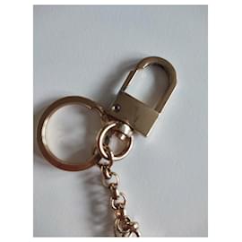 Chanel-chanel key ring-Golden