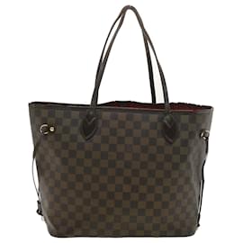Louis Vuitton-LOUIS VUITTON Damier Ebene Neverfull MM Tote Bag N51105 LV Auth rd3949-Other