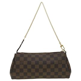 Louis Vuitton-LOUIS VUITTON Damier Ebene Eva Umhängetasche N55213 LV Auth 33634-Andere