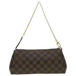 Louis Vuitton-LOUIS VUITTON Damier Ebene Eva Shoulder Bag N55213 LV Auth 33634-Other