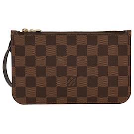 Louis Vuitton-LOUIS VUITTON Damier Ebene Neverfull PM Accessory Pouch LV Auth 32688-Other