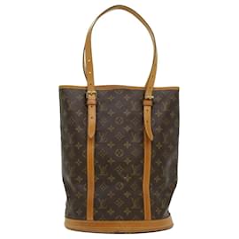 Louis Vuitton-LOUIS VUITTON Monogram Bucket GM Shoulder Bag M42236 LV Auth 23664C-Other