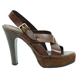 Saint Laurent-Sandals Saint Laurent 39-Brown