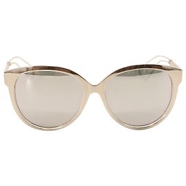 Dior Diorama 2 Gafas de sol en metal plateado Plata Metálico