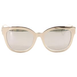 Dior Diorama 1 Gafas de sol en metal plateado Plata Metálico