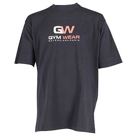 Camiseta extragrande de algodón negro Gym Wear de Balenciaga Negro