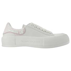 Alexander Mcqueen-Oversized Sneakers - Alexander Mcqueen - Black/White - Leather-Multiple colors