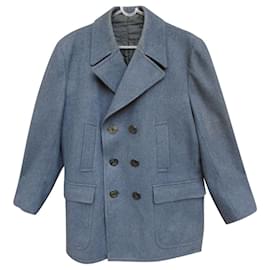Autre Marque-casaco vintage tamanho M novo estado-Azul