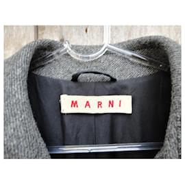 Marni-Taglia cappotto Marni 52-Grigio