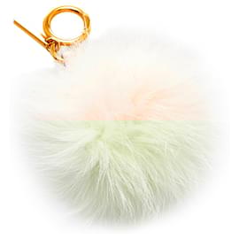 Fendi-Fendi Pink Monster Key Chain-Pink