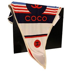 Chanel NEW silk scarf ( Diamond shape ) Other