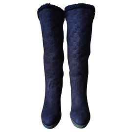 BOTAS GUCCI SHEARLING Marrom