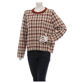 Autre Marque Gant Pullover Hahnentritt Baumwolle XXL Mehrfarben