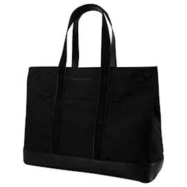 Alexander Mcqueen-Demanta Tote Bag - Alexander Mcqueen -  Black - Synthetic-Black