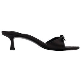 Dalia 50 Sandali con Fiocco - Alexander Wang - Nero - Raso Nero