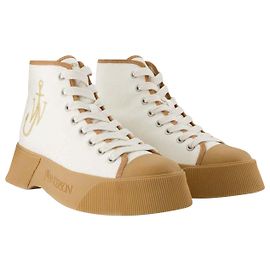 JW Anderson High Sneakers - J.W. Anderson - Beige - Leather Beige