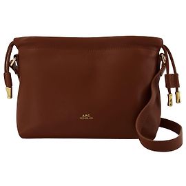 Apc Ninon Mini Hobo Bag - A.P.C. - Avelã - Sintético Marrom