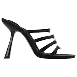 Alexander Wang-Nala 105 Sandalias con logo - Alexander Wang - Negro - Satén-Negro