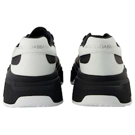 Dolce & Gabbana-Daymaster Sneakers - Dolce & Gabbana - Black/White - Leather-Black