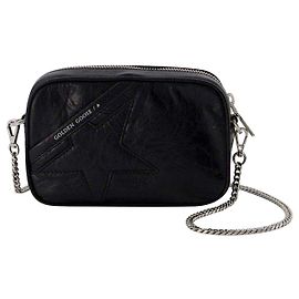 Golden Goose Deluxe Brand Sac Hobo Mini Star - Golden Goose - Noir - Cuir Noir