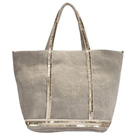 Cabas Cabas S - Vanessa Bruno - Sable - Lin Marron Beige