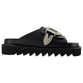 Toga Pulla-UN J1235 Mule - Toga Pulla - Noir - Cuir-Noir